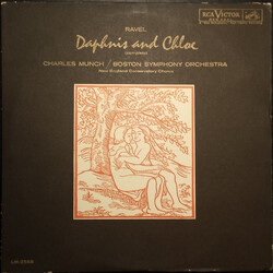 Maurice Ravel / Charles Munch / Boston Symphony Orchestra / New England Conservatory Chorus Daphnis And Chloe (Complete) Vinyl LP USED