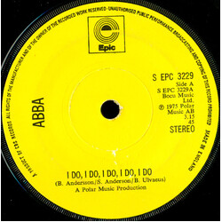 ABBA I Do, I Do, I Do, I Do, I Do USED VINYL 7INCH 45 RPM SINGLE