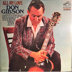Don Gibson All My Love Vinyl LP USED