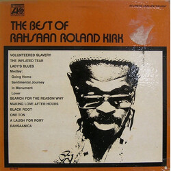Roland Kirk The Best Of Rahsaan Roland Kirk Vinyl LP USED