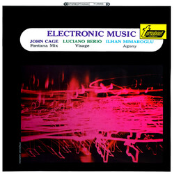 John Cage / Luciano Berio / Ilhan Mimaroglu Electronic Music Vinyl LP USED