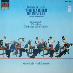 Gioacchino Rossini / Nederlands Blazers Ensemble Rossini For Wind 'The Barber Of Seville' (Overture And Highlights) Vinyl LP USED