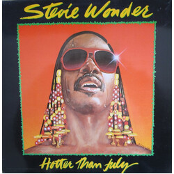 Stevie Wonder Hotter Than July Vinyl LP USED