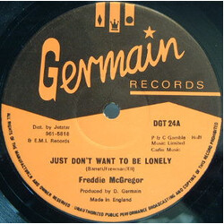 Freddie McGregor Just Don't Want To Be Lonely USED VINYL 12INCH