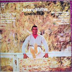 Johnny Mathis Love Is Blue Vinyl LP USED