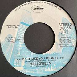 Halloween (3) Do It Like You Mean It USED VINYL 7INCH PROMO STYRENE STEREO MONO