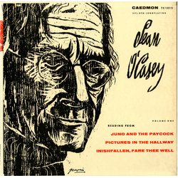 Sean O'Casey Reading From His Works Vinyl LP USED
