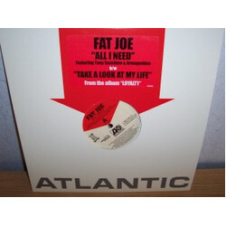 Fat Joe All I Need USED VINYL 12INCH PROMO