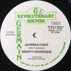 The Mighty Diamonds Juvenile Child USED VINYL 12INCH 45 RPM
