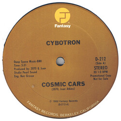 Cybotron Cosmic Cars Vinyl 12" USED