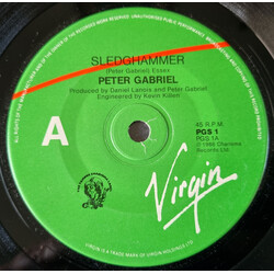 Peter Gabriel Sledgehammer USED VINYL 7INCH 45 RPM SINGLE