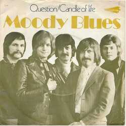 The Moody Blues Question / Candle Of Life USED VINYL 7INCH SINGLE 45 RPM