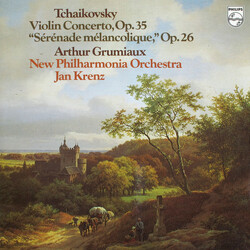 Pyotr Ilyich Tchaikovsky / Arthur Grumiaux / New Philharmonia Orchestra / Jan Krenz Violin Concerto, Op. 35 / "Sérénade Mélancolique," Op. 26 Vinyl LP