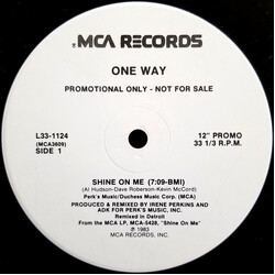 One Way Shine On Me Vinyl 12" USED