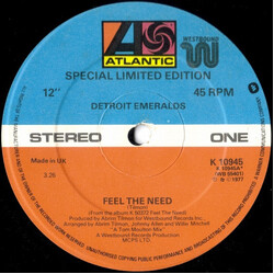 Detroit Emeralds Feel The Need  VINYL 12" USED