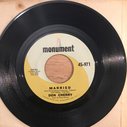Don Cherry (2) Married USED VINYL 7INCH