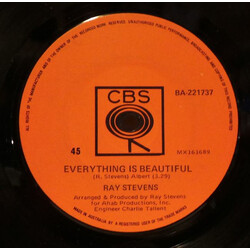 Ray Stevens Everything Is Beautiful USED VINYL 7INCH 45 RPM SINGLE