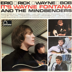 Wayne Fontana & The Mindbenders Eric, Rick, Wayne And Bob — It's Wayne Fontana And The Mindbenders Vinyl LP USED