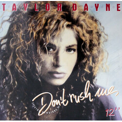 Taylor Dayne Don't Rush Me USED VINYL 12INCH MAXI-SINGLE 45 RPM