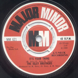 The Isley Brothers It's Your Thing VINYL 7" USED