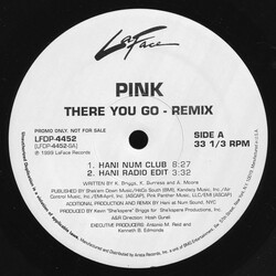 P!NK There You Go VINYL 12" USED