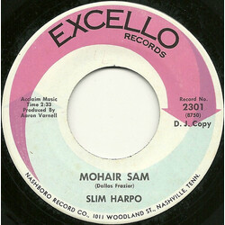 Slim Harpo Mohair Sam USED VINYL 7INCH 45 RPM PROMO