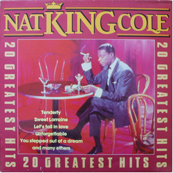 Nat King Cole 20 Greatest Hits Vinyl LP USED
