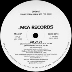 Jodeci Get On Up VINYL 12" USED