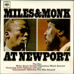 The Miles Davis Sextet / The Thelonious Monk Quartet Miles & Monk At Newport Vinyl LP USED