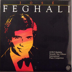Jose Feghali Gold Medalist Seventh Van Cliburn International Piano Competition Vinyl LP USED