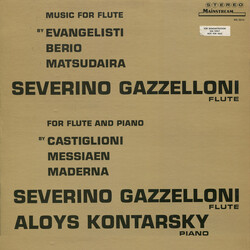 Severino Gazzelloni / Aloys Kontarsky Music For Flute / For Flute And Piano Vinyl LP USED