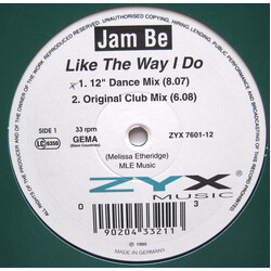 Jam Be Like The Way I Do USED VINYL 12INCH 33 S RPM