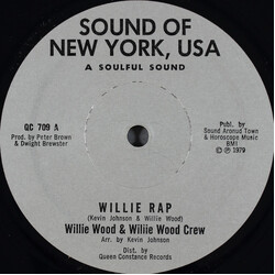Willie Wood & Willie Wood Crew Willie Rap VINYL 12" USED