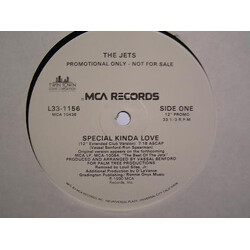 The Jets Special Kinda Love VINYL 12" USED