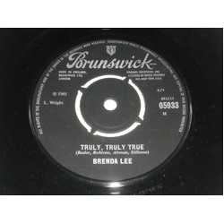 Brenda Lee Truly, Truly, True / I Still Miss Someone Vinyl 7" USED