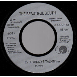 The Beautiful South Everybody's Talkin' USED VINYL 7INCH 45 RPM SINGLE JUKEBOX