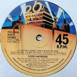 Leon Haywood If You're Lookin' For A Night Of Fun (Look Past Me, I'm Not The One) USED VINYL 12INCH 45 RPM