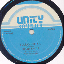 Kenny Knots Full Control / Stop Playing Around USED VINYL 12INCH 45 RPM