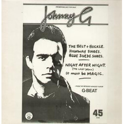 Johnny G The Belt & The Buckle USED VINYL 12INCH PROMO WHITE LABEL