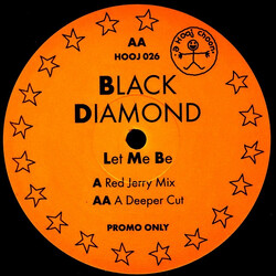 Black Diamond Let Me Be USED VINYL 12INCH 45 RPM PROMO