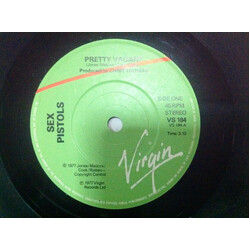 Sex Pistols Pretty Vacant USED VINYL 7INCH 45 RPM SINGLE REPRESS STEREO