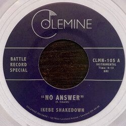 Ikebe Shakedown / The Jive Turkeys No Answer / No Answer USED VINYL 7INCH 45 RPM SINGLE REISSUE REMASTERED