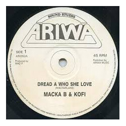 Macka B / Kofi Dread A Who She Love USED VINYL 12INCH 45 RPM