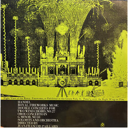 Georg Friedrich Händel / Jean-François Paillard Royal Fireworks Music / Double Concerto For Two Wind Choirs, No. 27 / Oboe Concerto In G Minor, No. 10