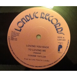 Tyrone Taylor Loving You Back To Loving Me USED VINYL 12INCH