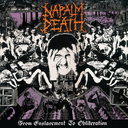 Napalm Death From Enslavement To Obliteration Vinyl LP USED