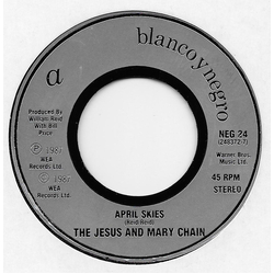 The Jesus And Mary Chain April Skies Vinyl 7" USED