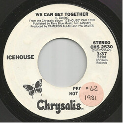 Icehouse We Can Get Together USED VINYL 7INCH 45 RPM PROMO