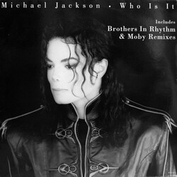Michael Jackson Who Is It VINYL 12" USED