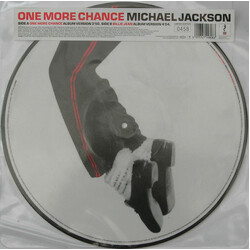 Michael Jackson One More Chance / Billie Jean USED VINYL PICTURE DISC 12INCH 33 S RPM LIMITED EDITION